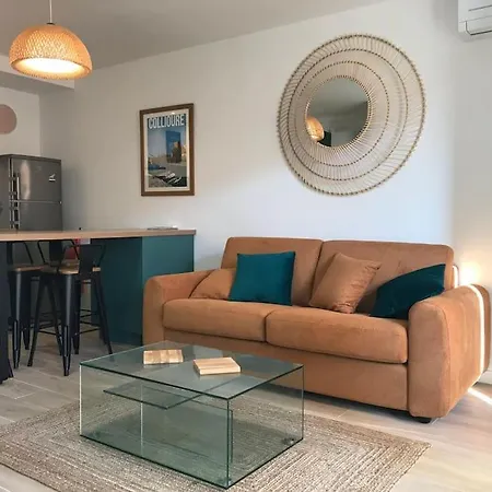 Apartment T2 Renove 3 Etoiles Parking, Piscine, A 150m Collioure